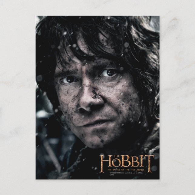 Carte Postale BILBO BAGGINS™ - Gros plan (Devant)