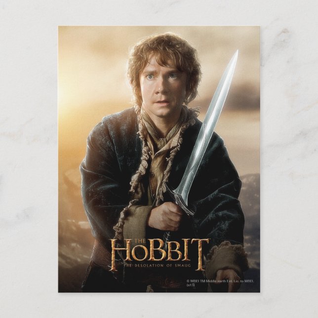 Carte Postale BILBO BAGGINS™ Poster de caractères 2 (Devant)