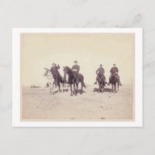 Carte Postale Bill Cody et Riders