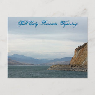 Carte Postale Bill Cody Réservoir, Wyoming