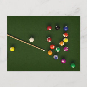 Carte postale Billard