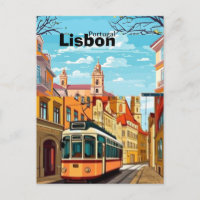Billet cadeau surprise de voyage numérique à LISBO