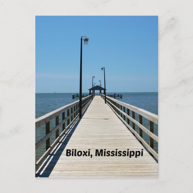 Carte Postale Biloxi, MS (Devant)
