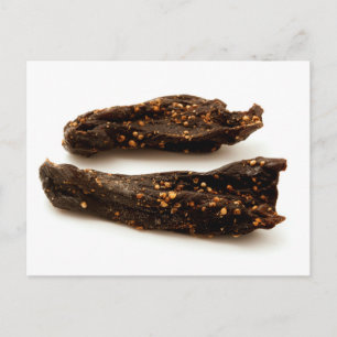 Carte Postale Biltong sud-africain
