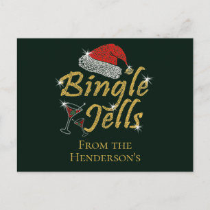 Carte Postale Bingle Jells Tipsy Noël