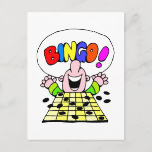 Carte Postale Bingo