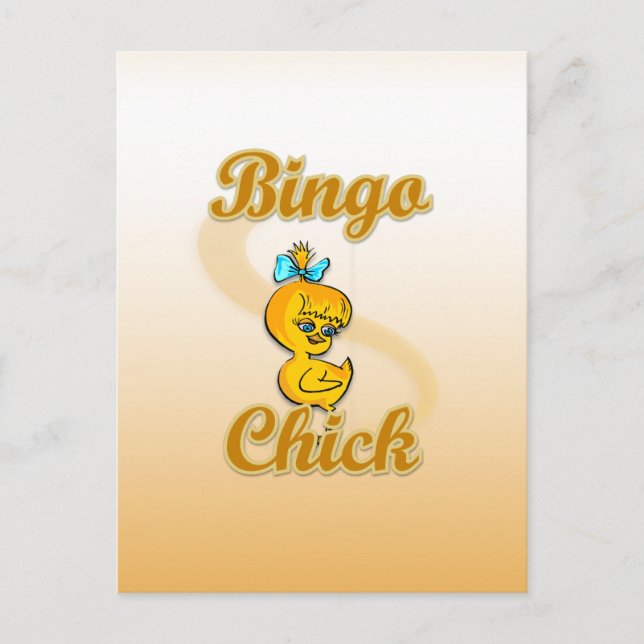 Carte Postale Bingo Chick (Devant)