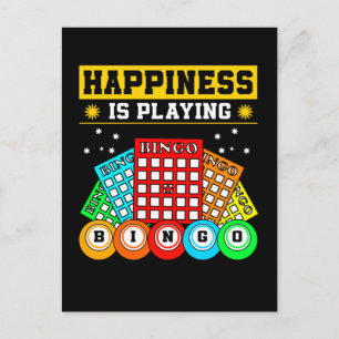Carte Postale Bingo Jeu de Bingo