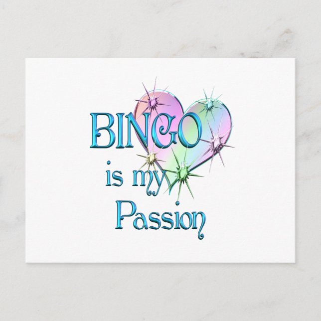 Carte Postale Bingo Passion (Devant)