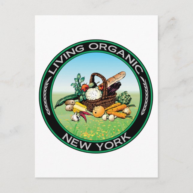 Carte Postale Bio New York (Devant)