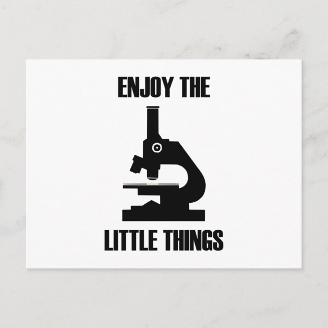 Carte Postale Biologie | Don d'un biologiste étudiant (Devant)