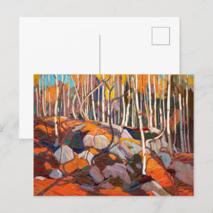 Carte Postale Birch Grove, automne   Tom Thomson  