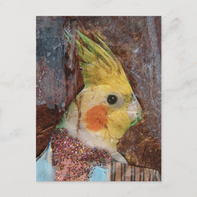 Carte Postale Birdie Médias mixtes (Devant)