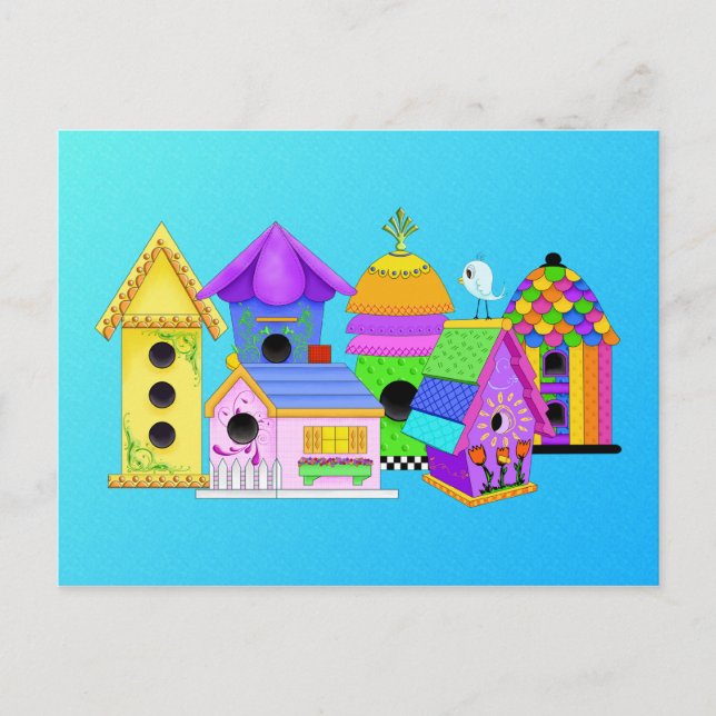 Carte postale Birdie Village (Devant)