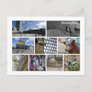 Carte Postale Birmingham