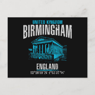 Carte Postale Birmingham