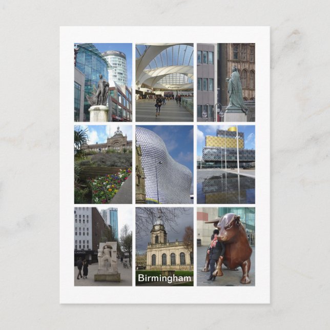 Carte Postale Birmingham (Devant)