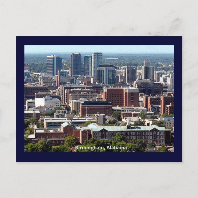 Carte Postale Birmingham (Alabama) (Devant)
