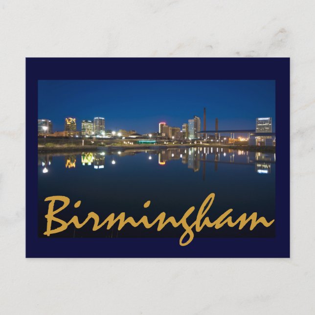 Carte Postale Birmingham, Alabama, États-Unis (Devant)