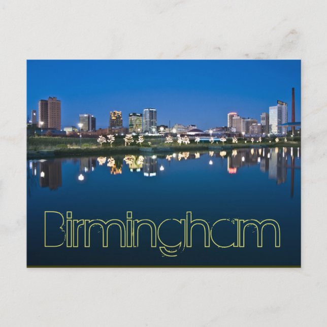Carte Postale Birmingham, Alabama, États-Unis (Devant)