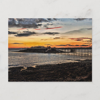 Carte Postale Birnbeck Pier et l'île Weston-super-Mare