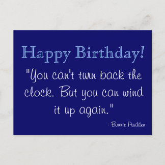 Carte Postale Birthday