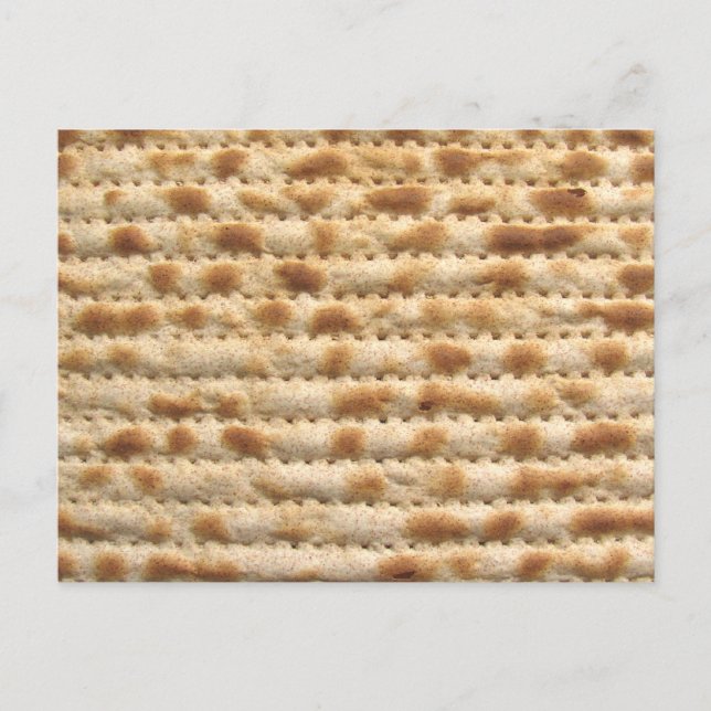 Carte Postale Biscuit Matzah (Devant)