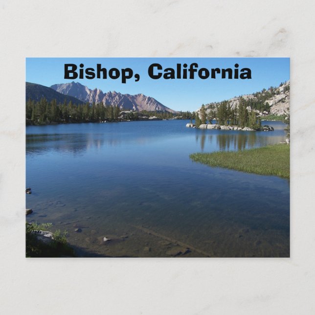 Carte Postale Bishop, Californie (Devant)
