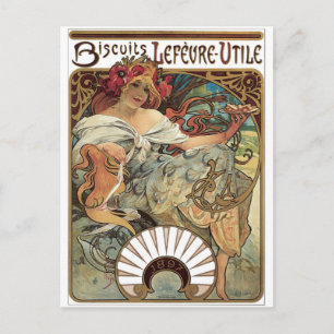 Carte Postale Bisuits Lefevre-Utile