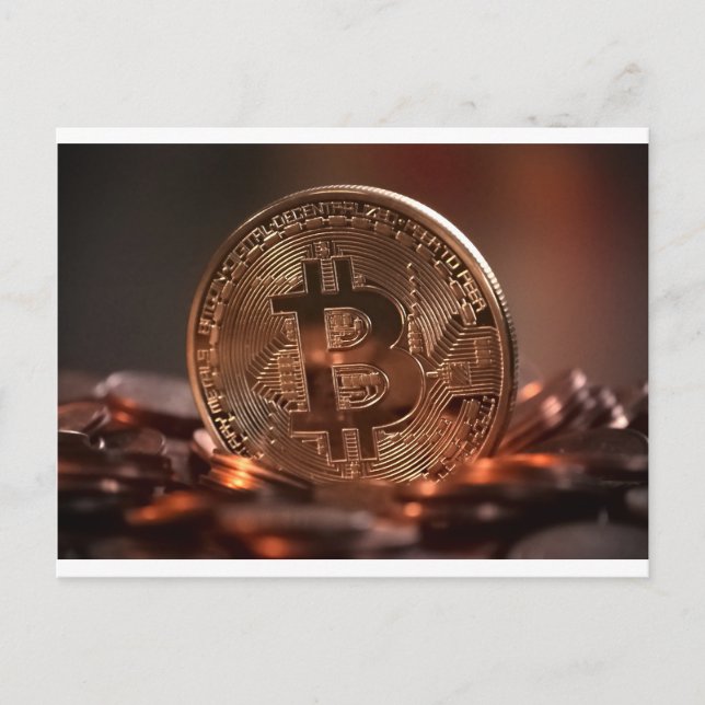 Carte Postale Bitcoin (Devant)