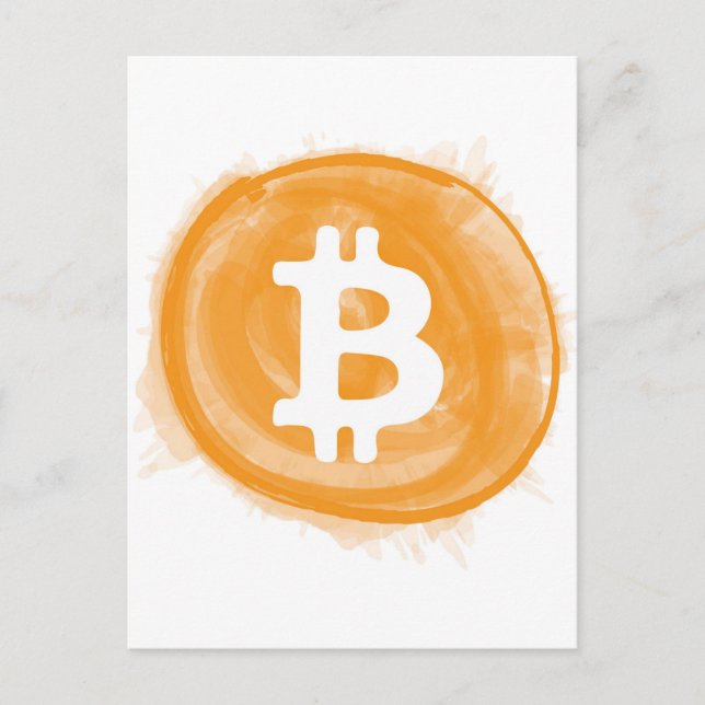 Carte Postale Bitcoin 6 (Devant)