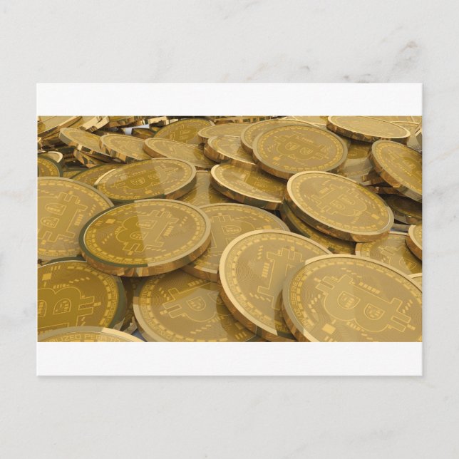Carte Postale Bitcoin 7 (Devant)