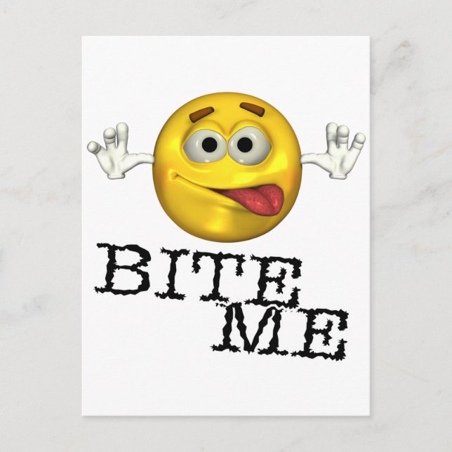 Carte Postale Bite-Moi ! (Devant)