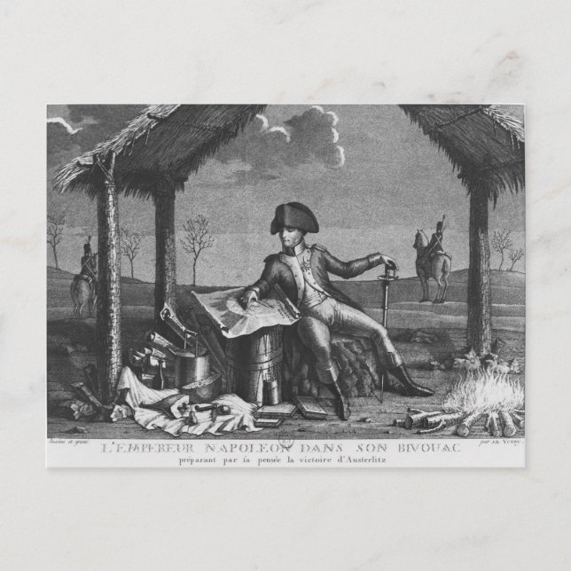 Carte Postale Bivouac de Napoléon Ier (Devant)