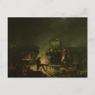 Carte Postale Bivouac de Napoléon Ier sur le champ de bataille B