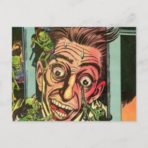Carte Postale Bizarre Chills Comic book