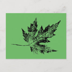 Carte postale "Black and Green Maple"