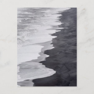 Carte Postale Black and white beach scenic