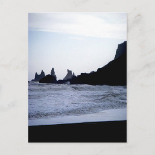 Carte Postale Black Beach