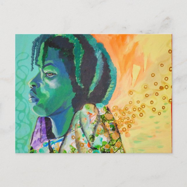 Carte postale Black Boy Dream (Devant)