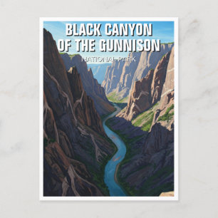 Carte Postale Black Canyon of the Gunnison National Park Travel