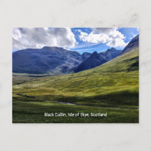 Carte Postale Black Cuillin, île de Skye, Écosse