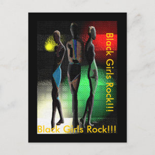 Carte Postale Black Girls Rock !