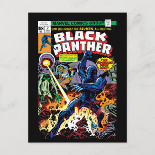 Carte Postale Black Panther Vol 1 Numéro 2 Couverture comique