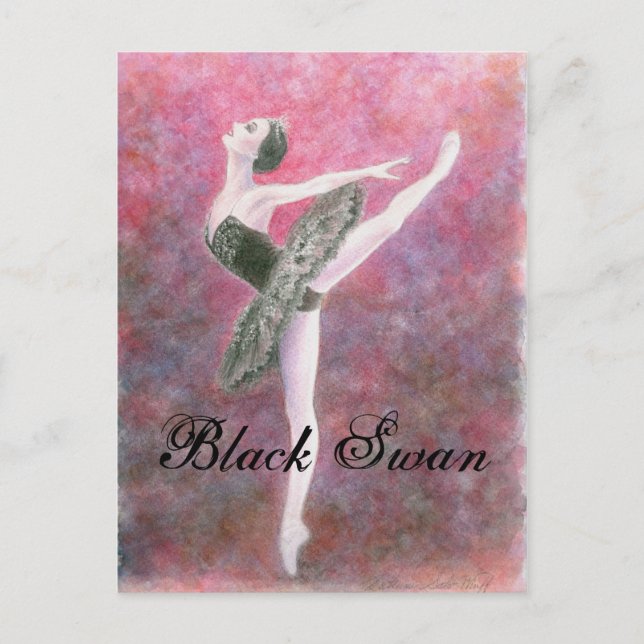 Carte postale Black Swan (Devant)
