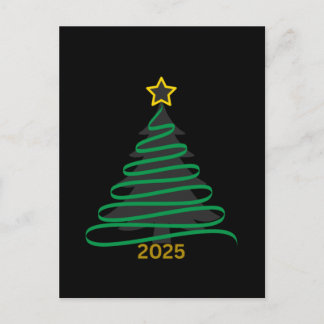 Carte Postale Black Tree