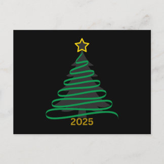 Carte Postale Black Tree