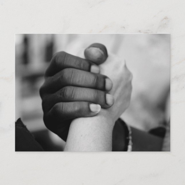 Carte postale Black White Hills Together (Devant)