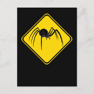 Carte Postale Black Widow Xing !