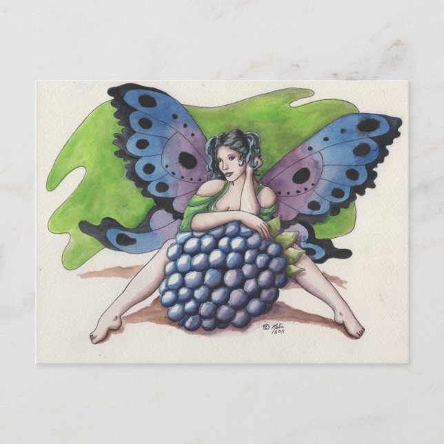 Carte postale Blackberry Fairy (Devant)